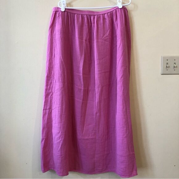 J Crew Slide Slit Soft Gauze Maxi Skirt - Picture 4 of 8